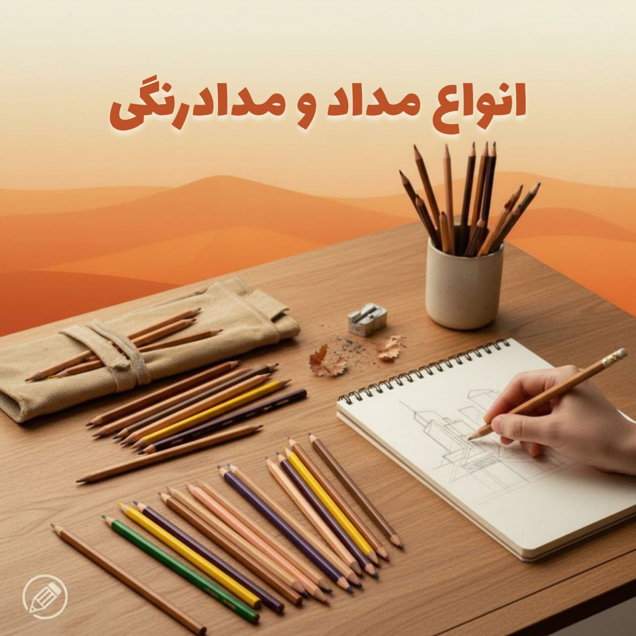 خرید انواع مداد و مداد رنگی