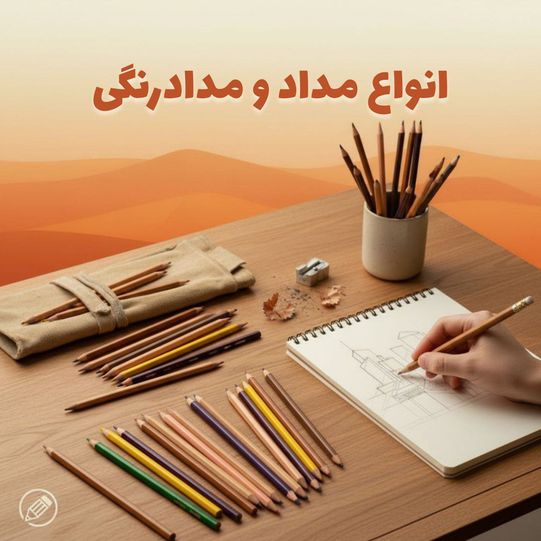 خرید انواع مداد و مداد رنگی