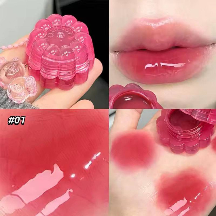 ژله لب با آویز تدی