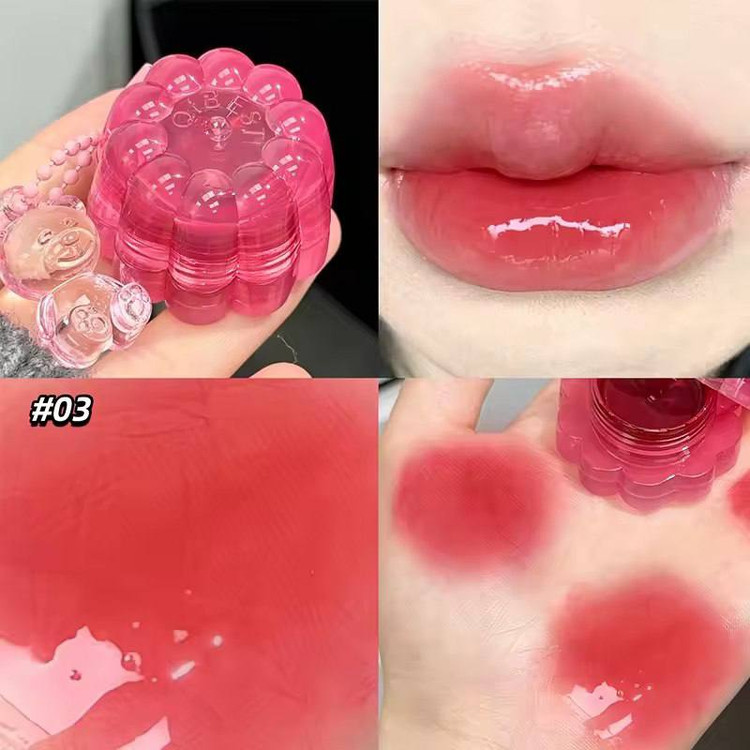 ژله لب با آویز تدی