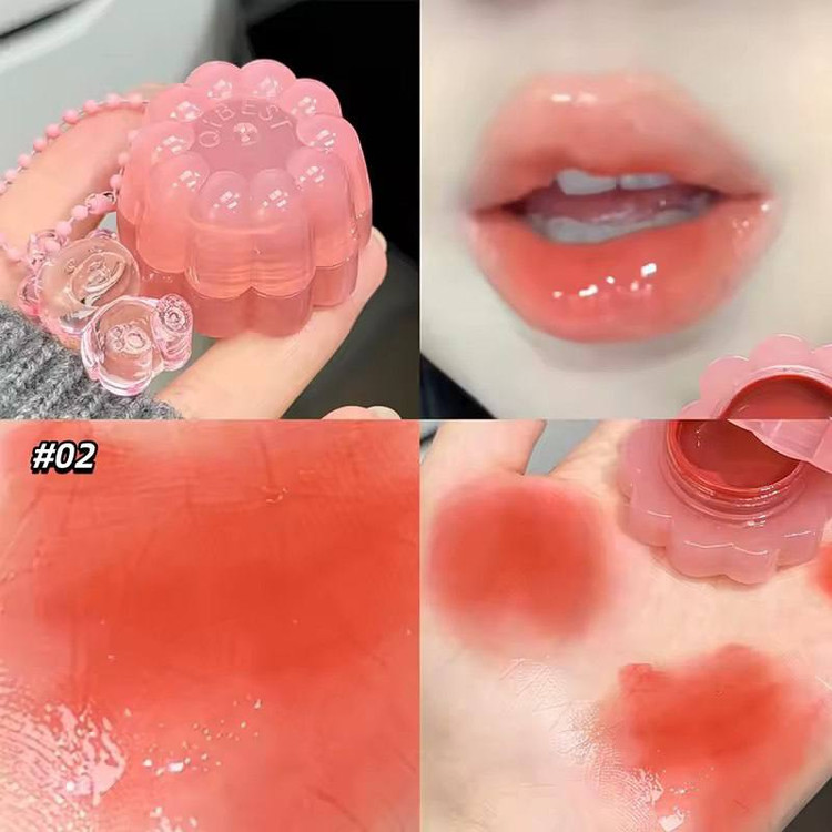 ژله لب با آویز تدی