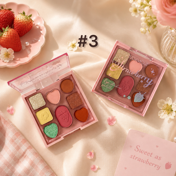 سایه ۸رنگ توت فرنگی 🍓